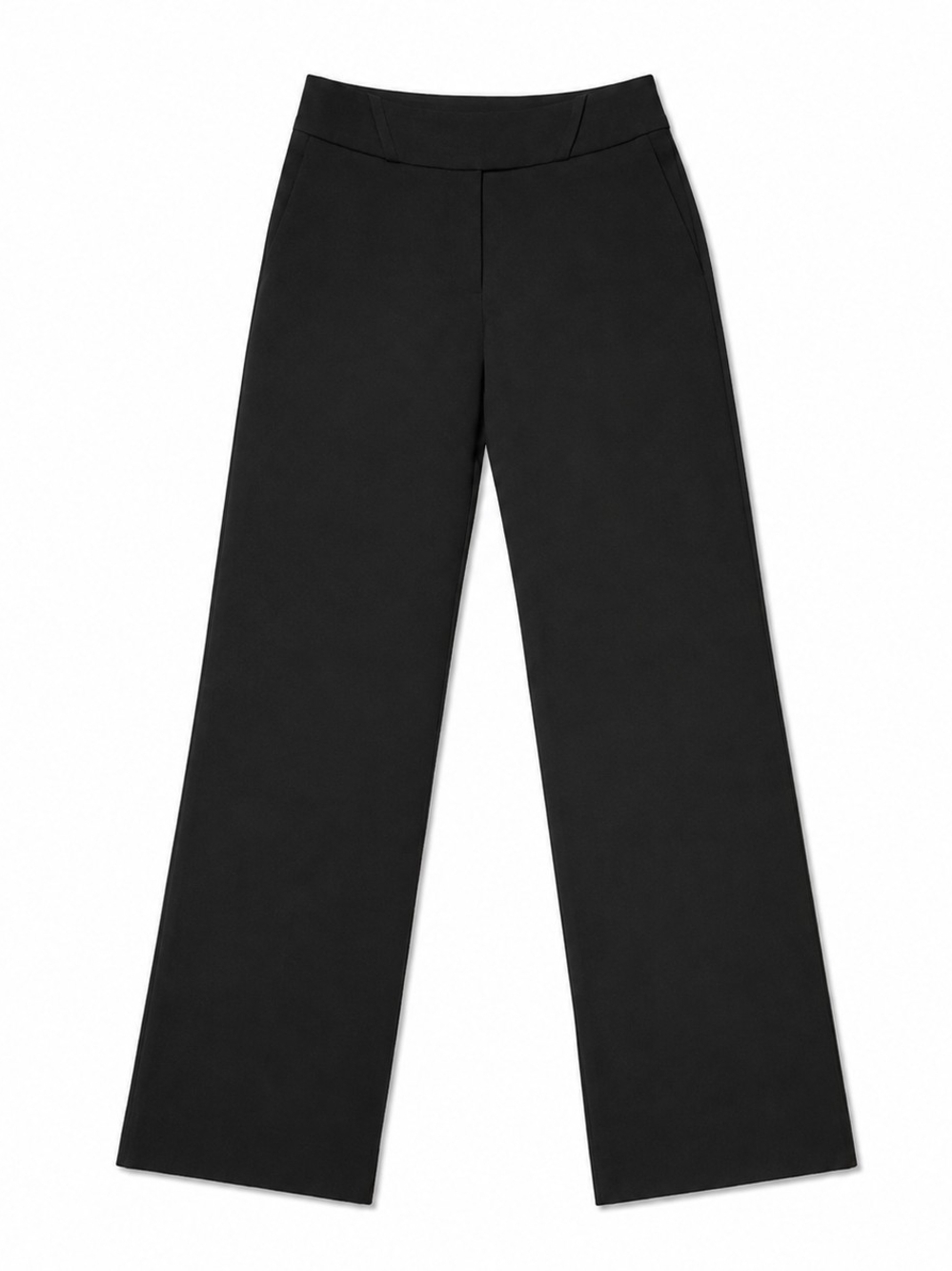 Bebe Classic Wide Leg Black Pants, Size 2P
